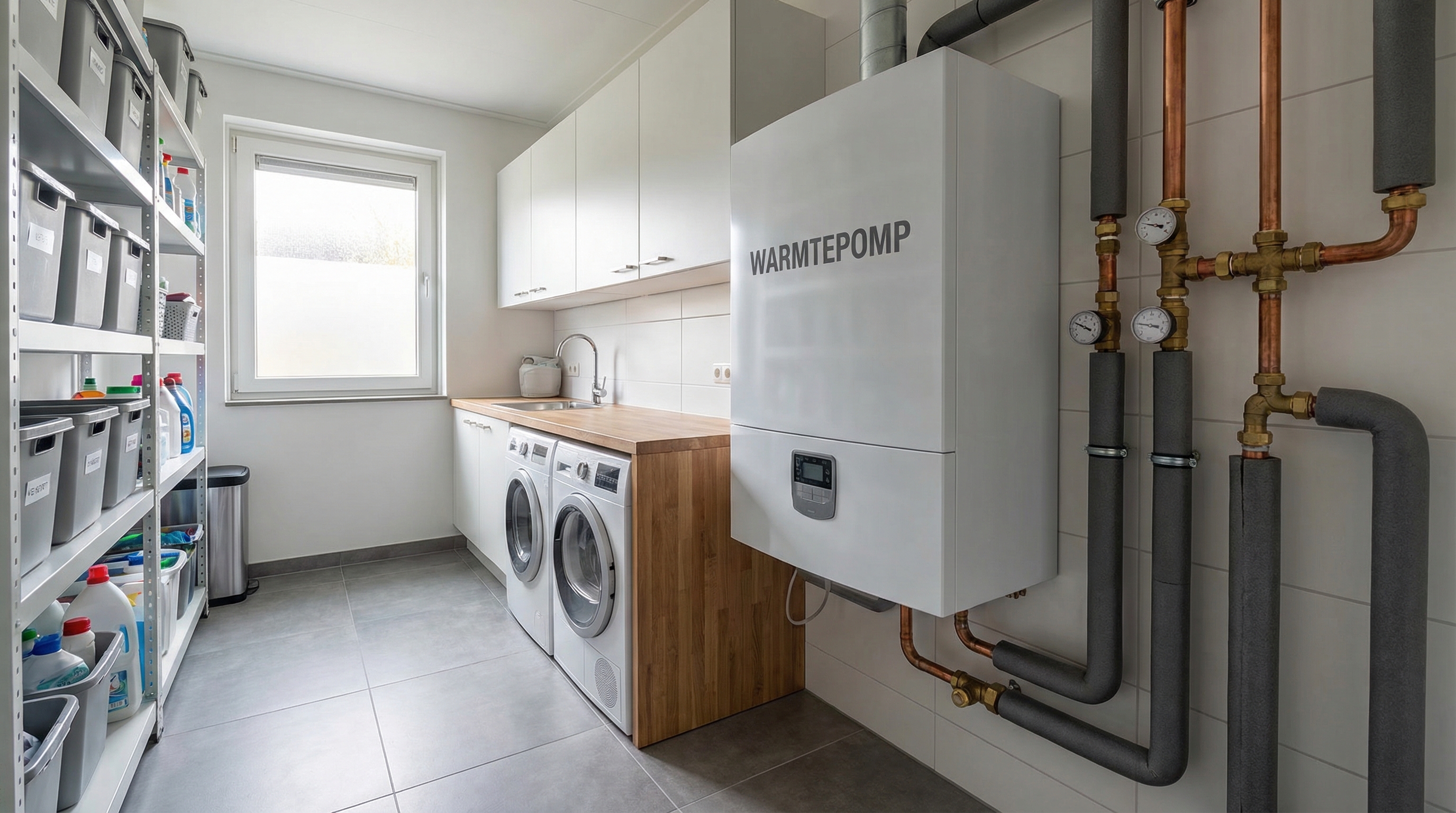 Warmtepomp installatie