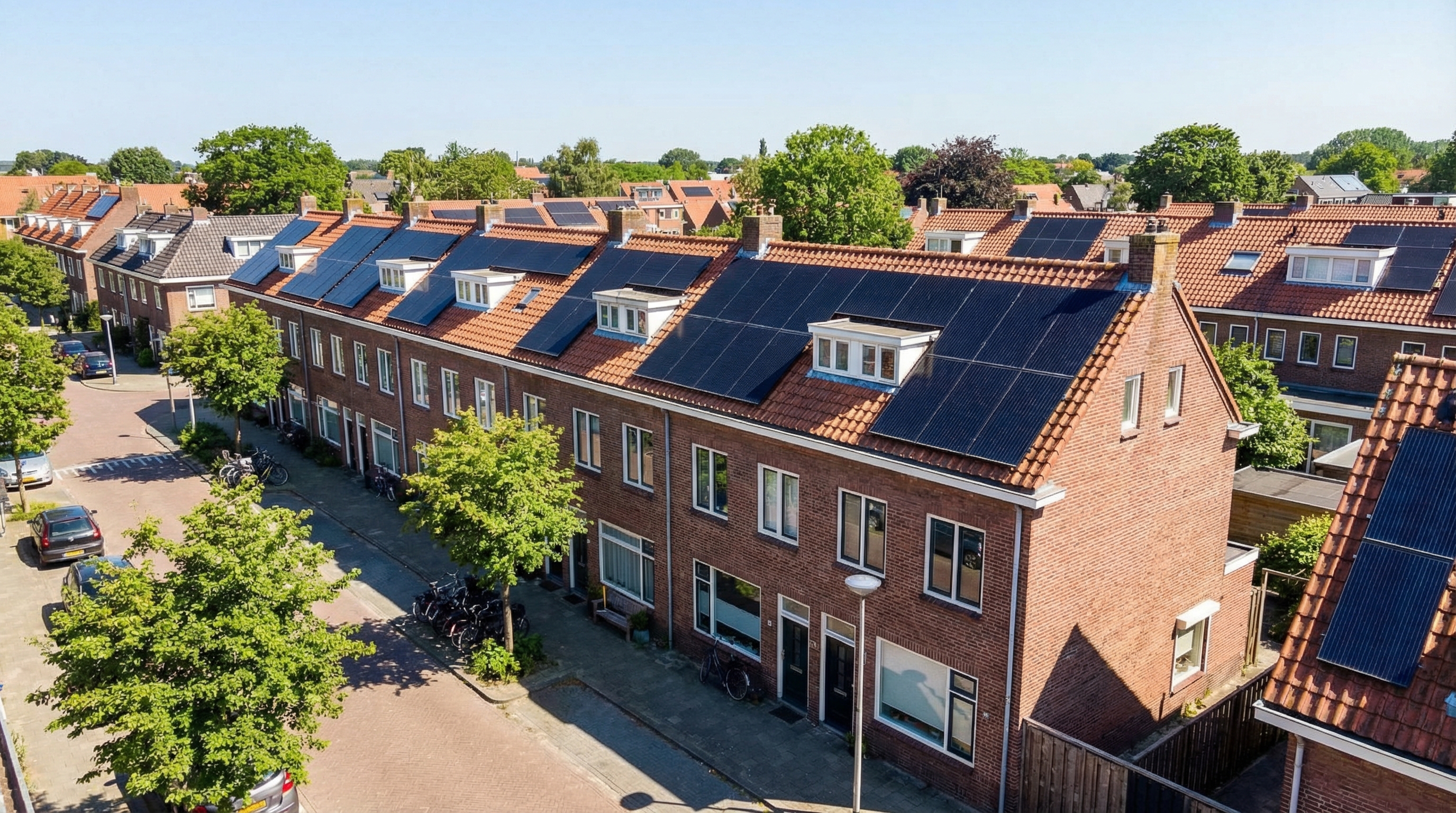 Zonnepanelen op het dak